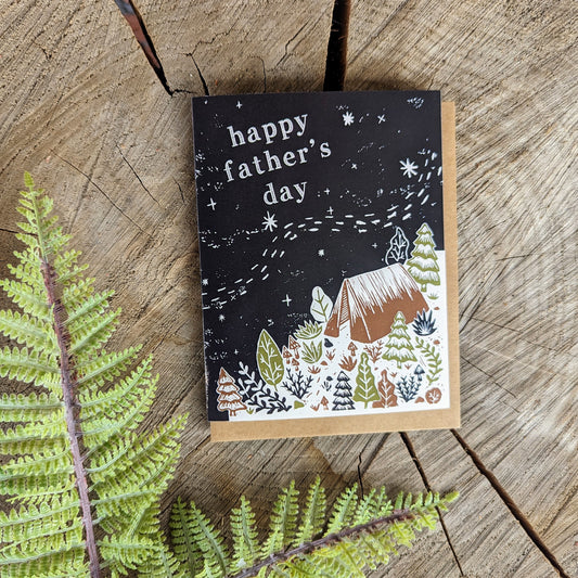 greeting card | camp father's day