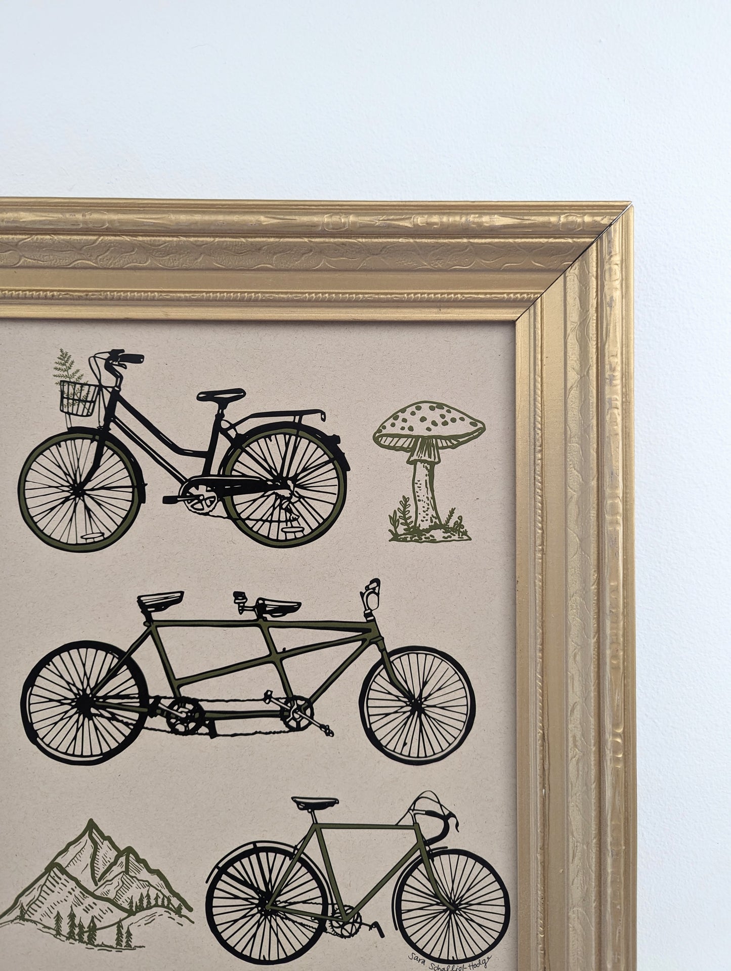 art print | bicycle adventure