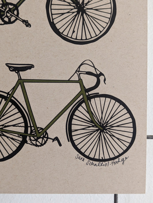 art print | bicycle adventure