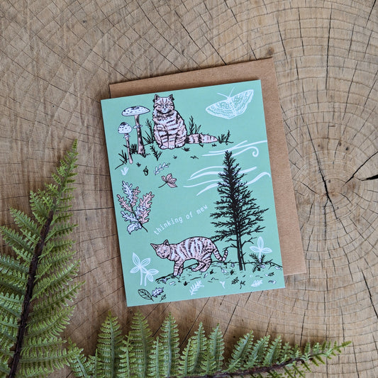 greeting card | thinking of mew - friendship love