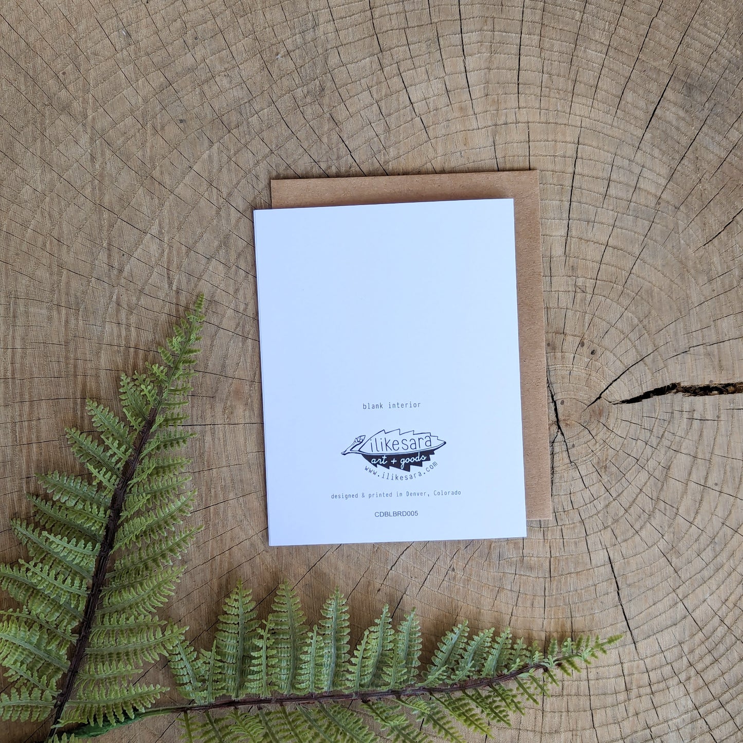 greeting card | blue birds - anytime friendship
