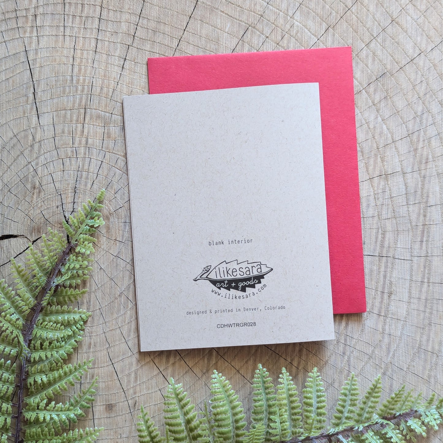 greeting card | winter's greetings - holiday Christmas