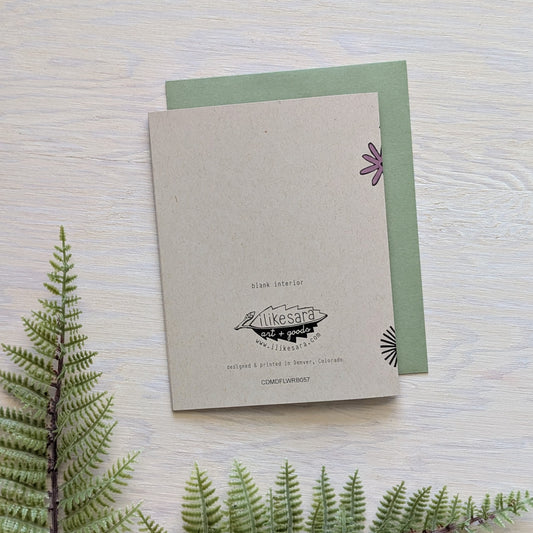 greeting card | happy mother's day flowers