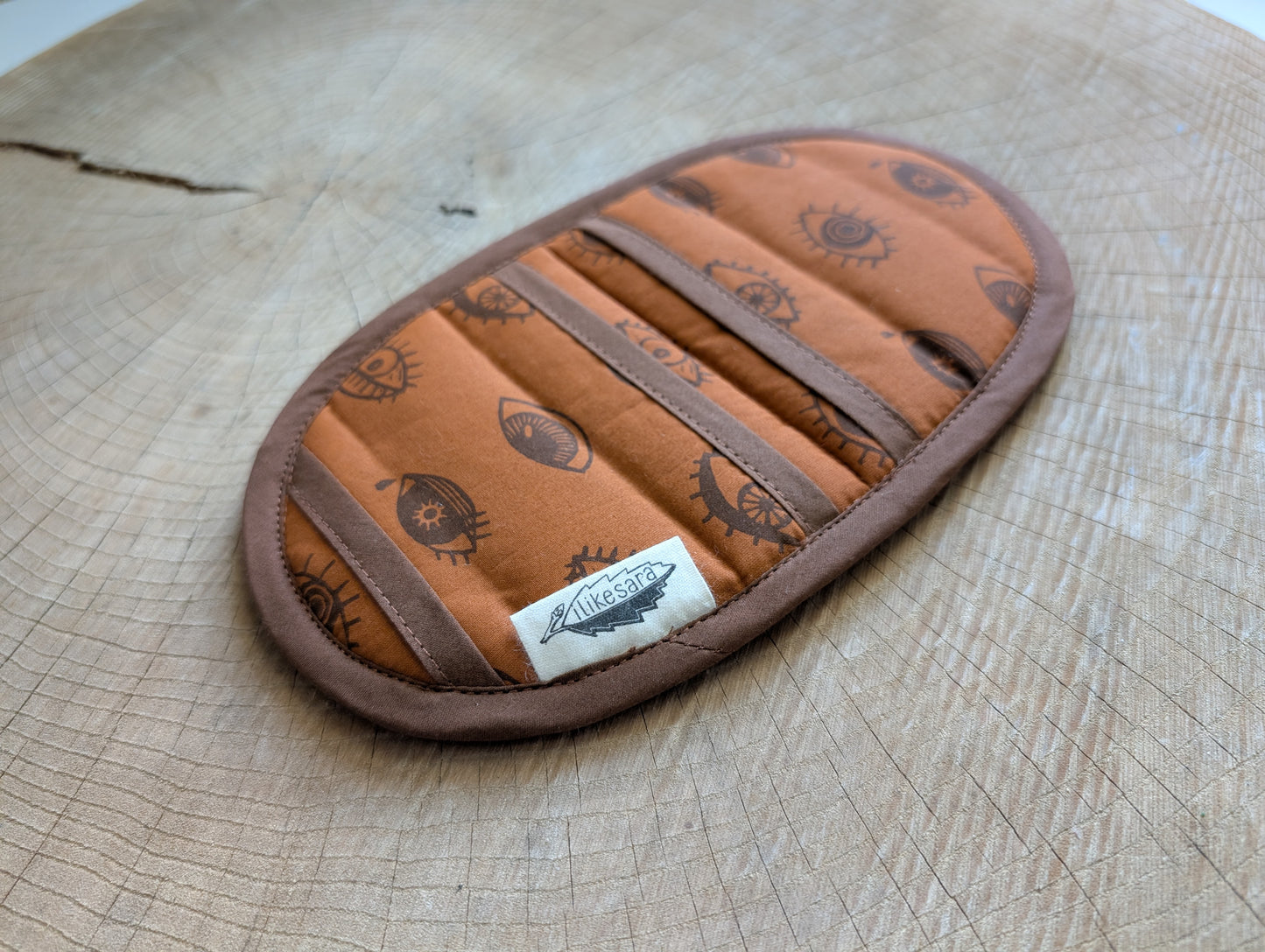 pot holder | eyeball