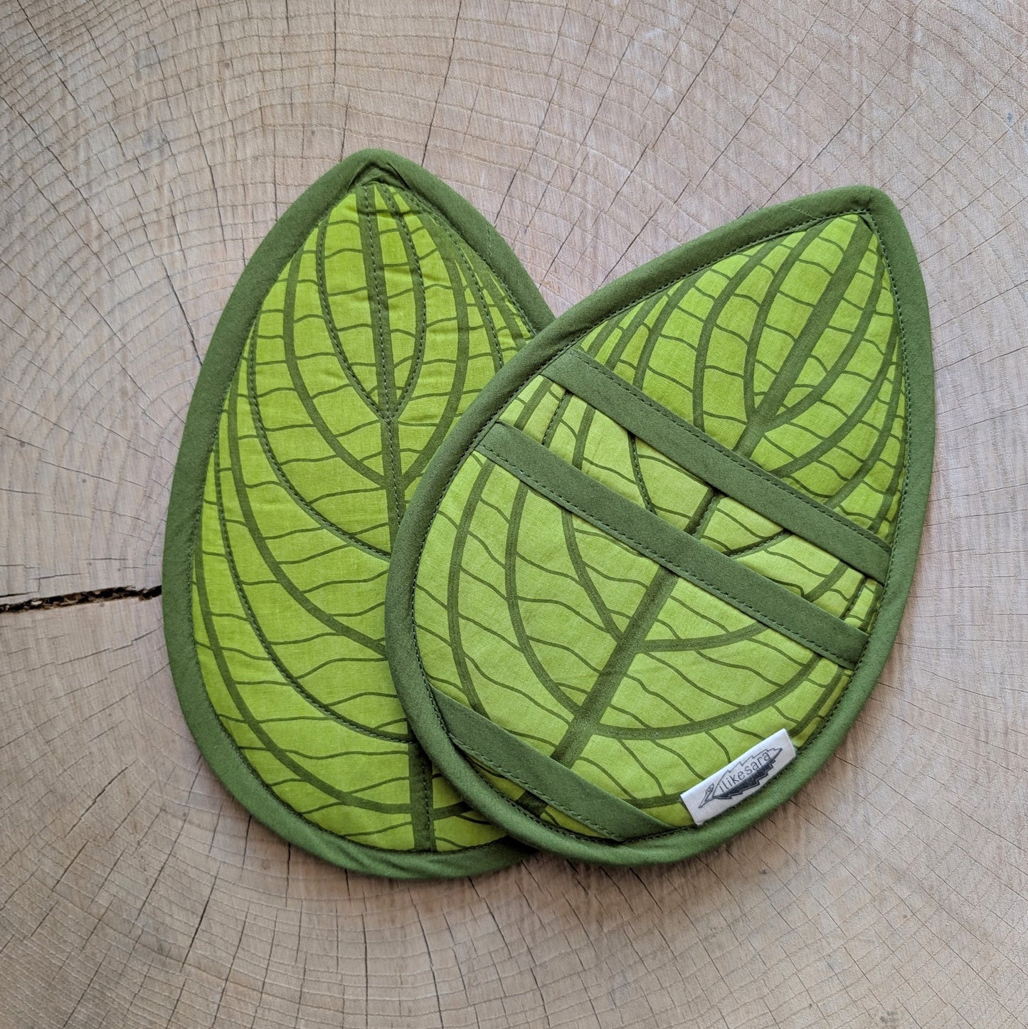 pot holder | leaf