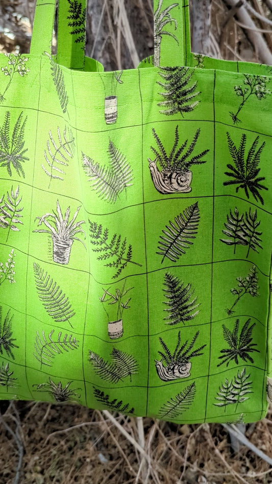 tote bag | fern specimens