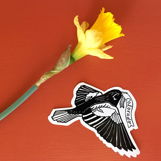 sticker | Colorado lark bunting
