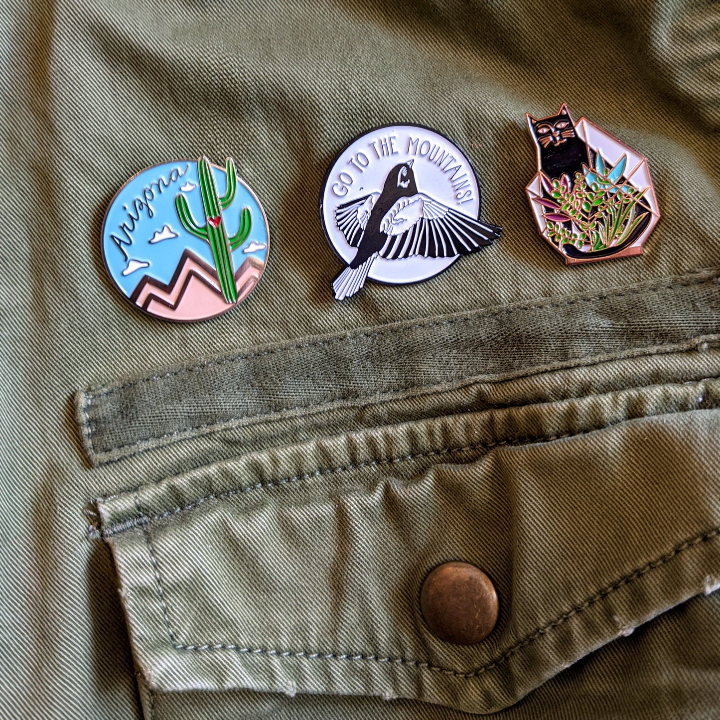 enamel pin | arizona