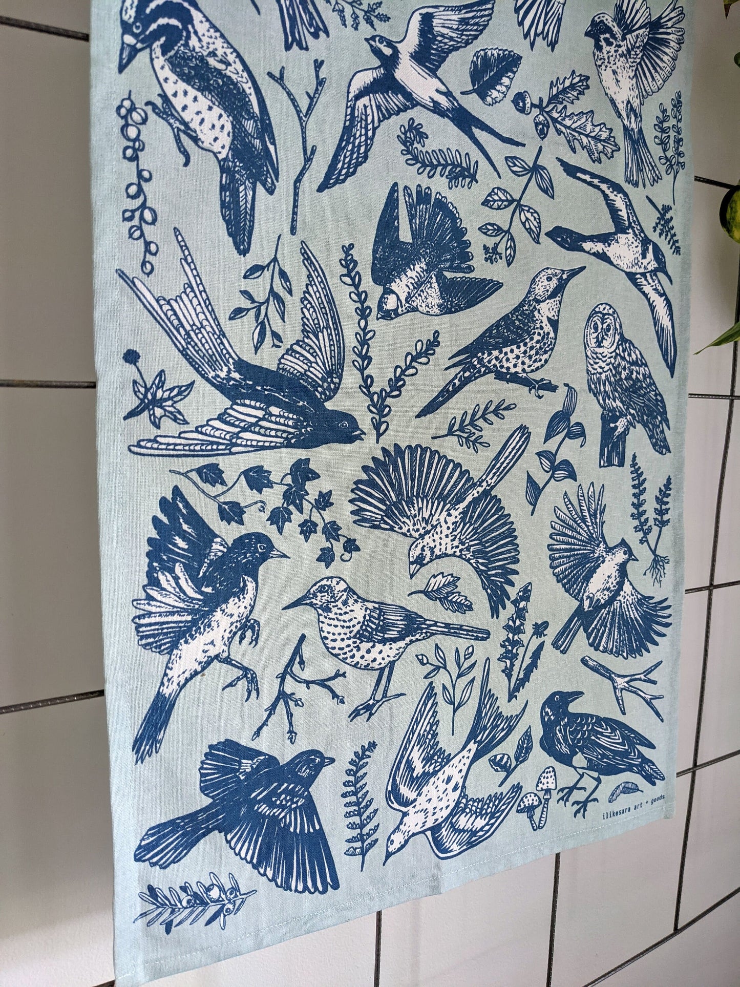 tea towel | birds