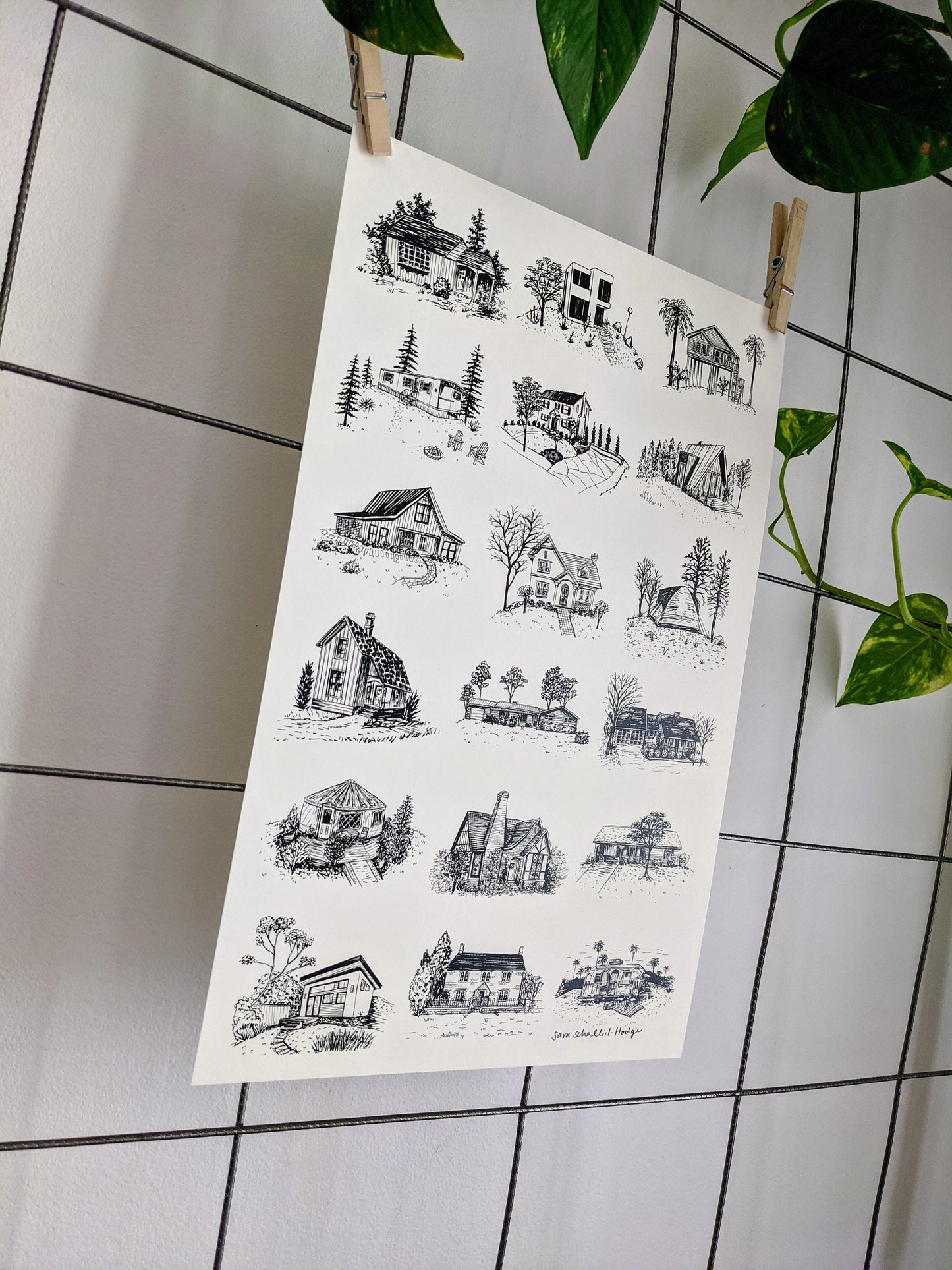 art print | drawn home