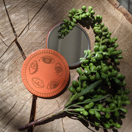 pocket mirror | eyeball