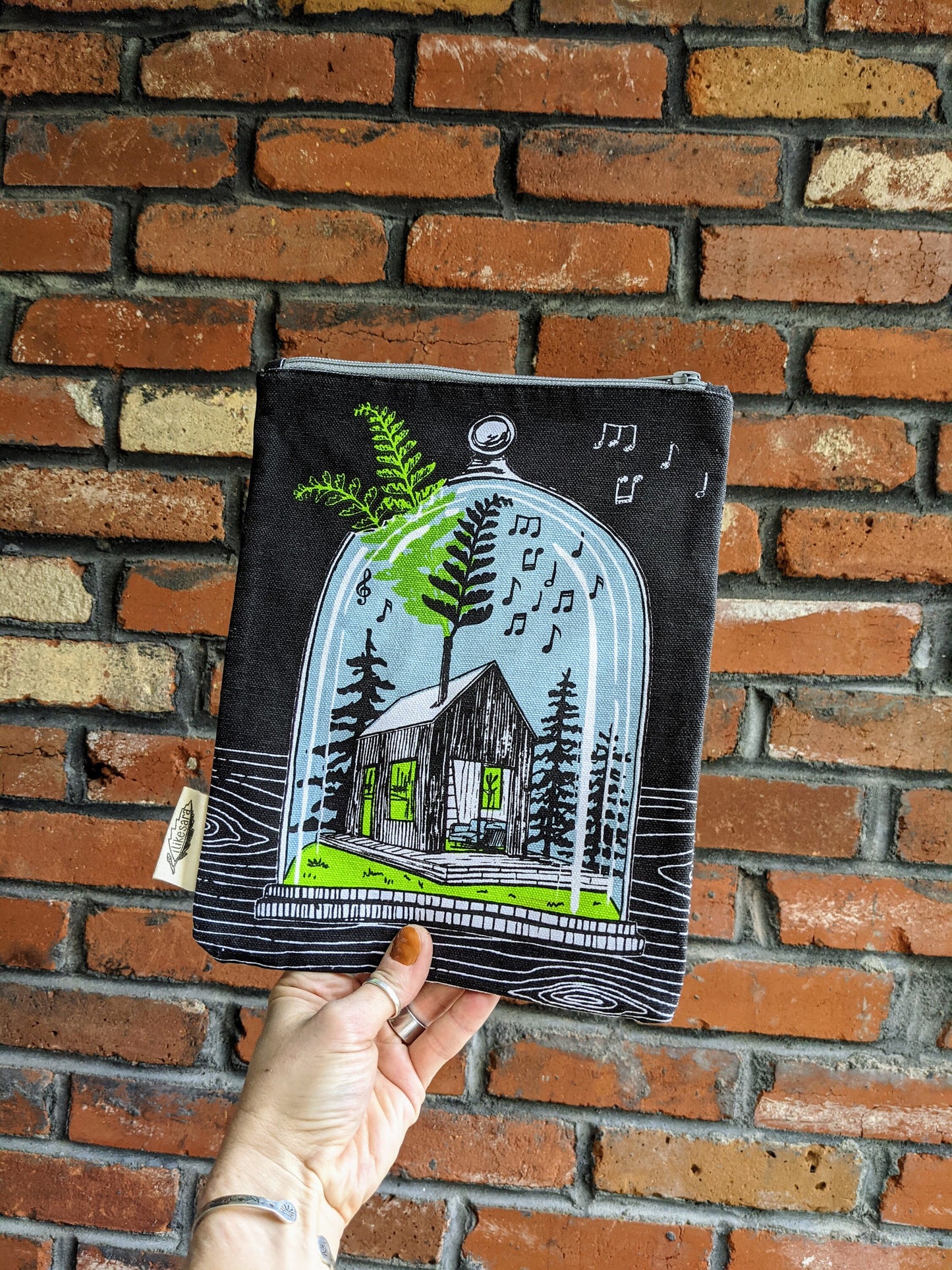 zippered pouch | bell jar home