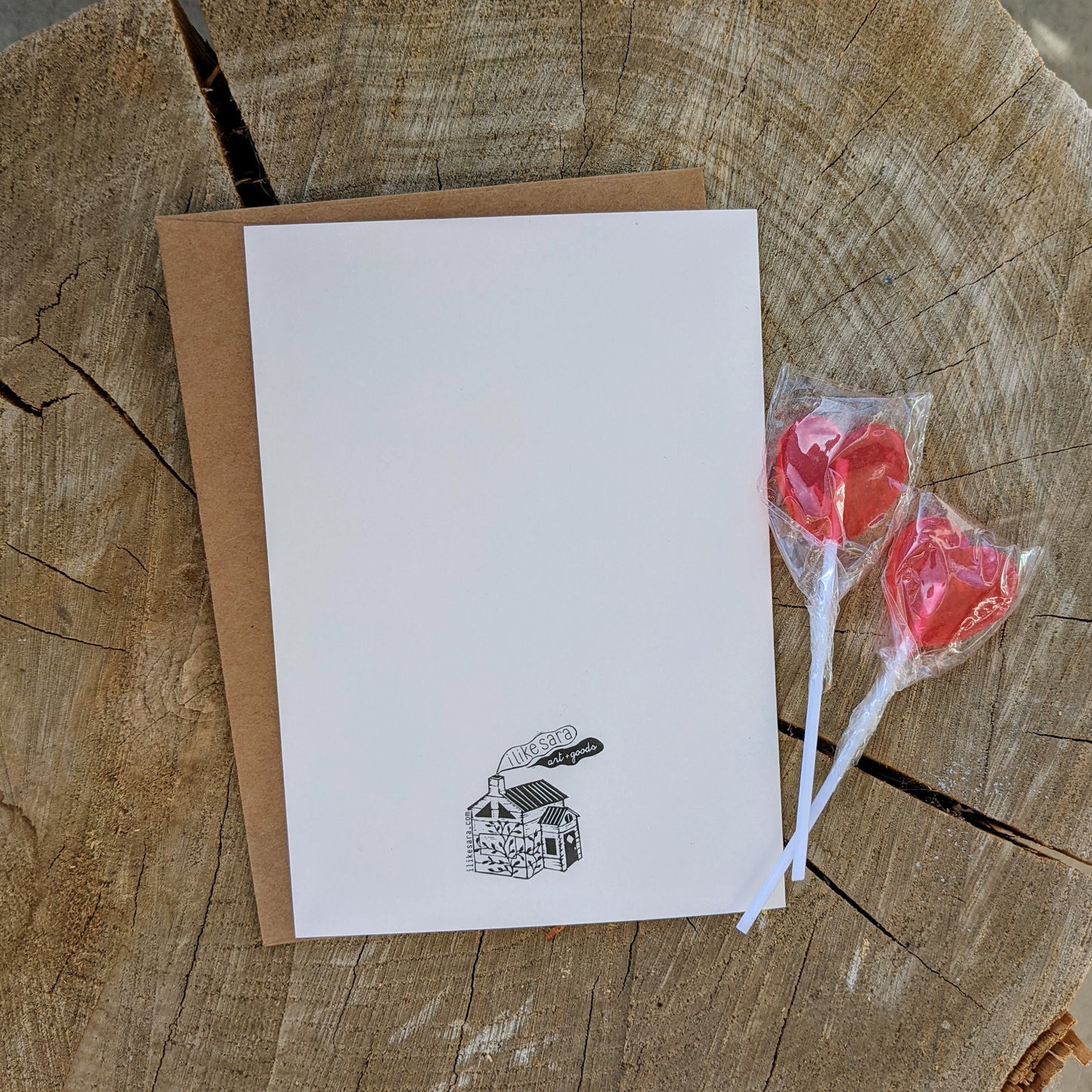 greeting card | never bug me valentine - insect love