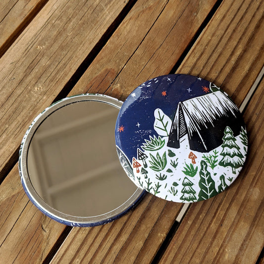 pocket mirror | camp out