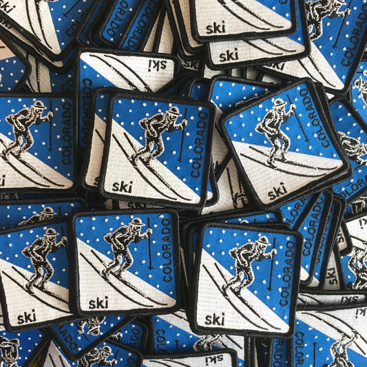 patch | vintage backcountry ski colorado