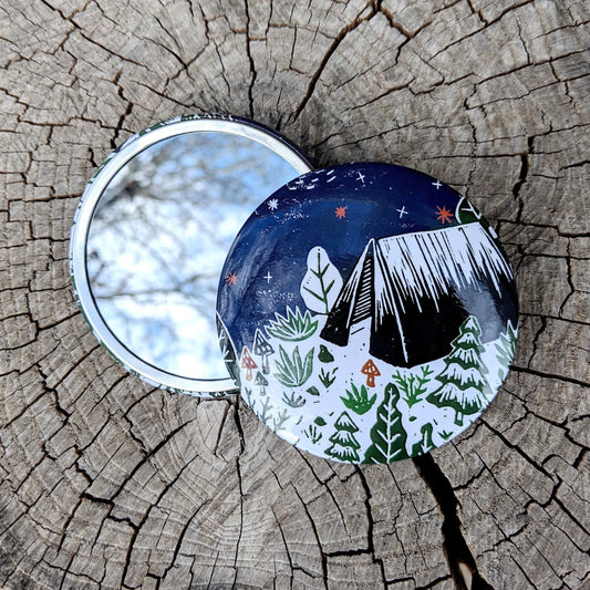 pocket mirror | camp out