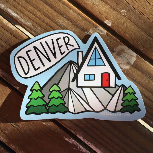 sticker | denver a-frame
