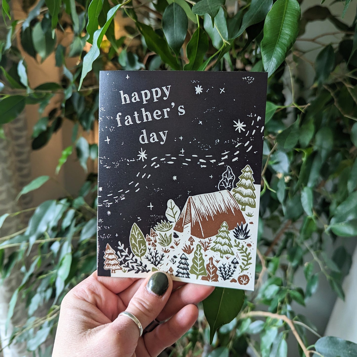 greeting card | camp father's day