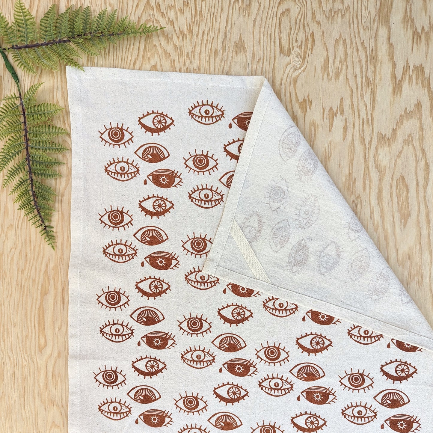 tea towel | eyeball