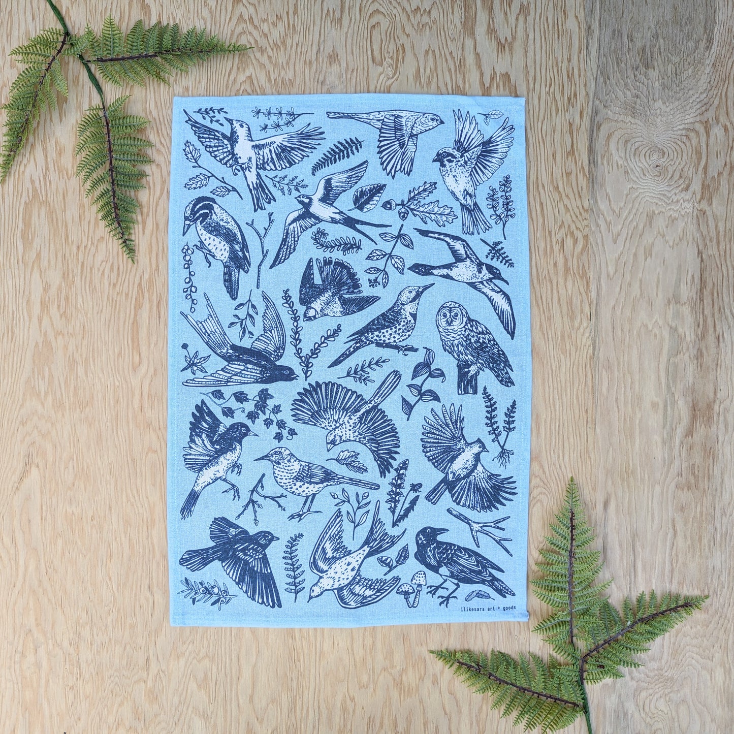 tea towel | birds