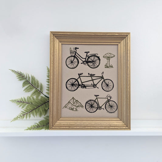 art print | bicycle adventure