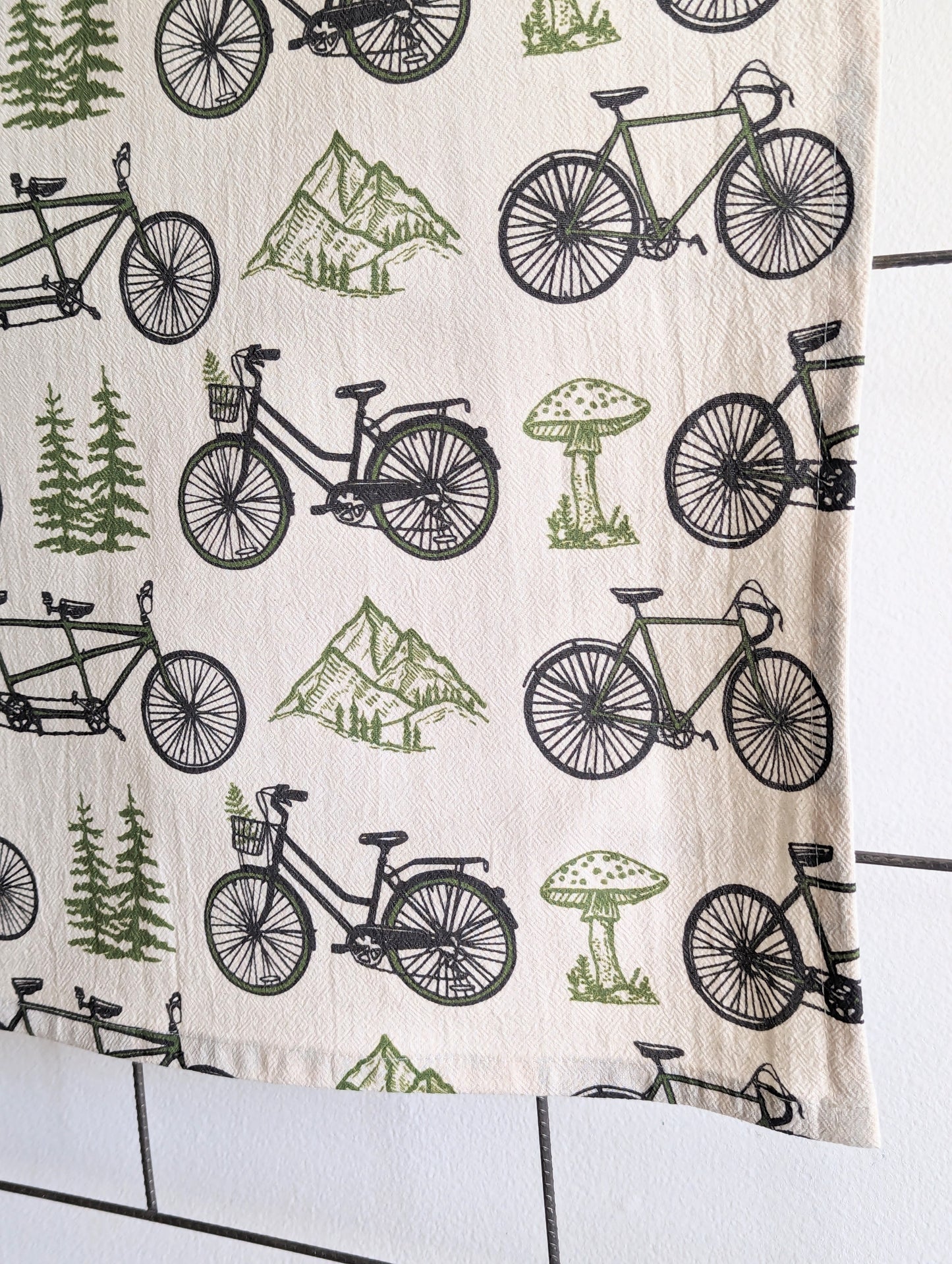 tea towel | bicycle adventure