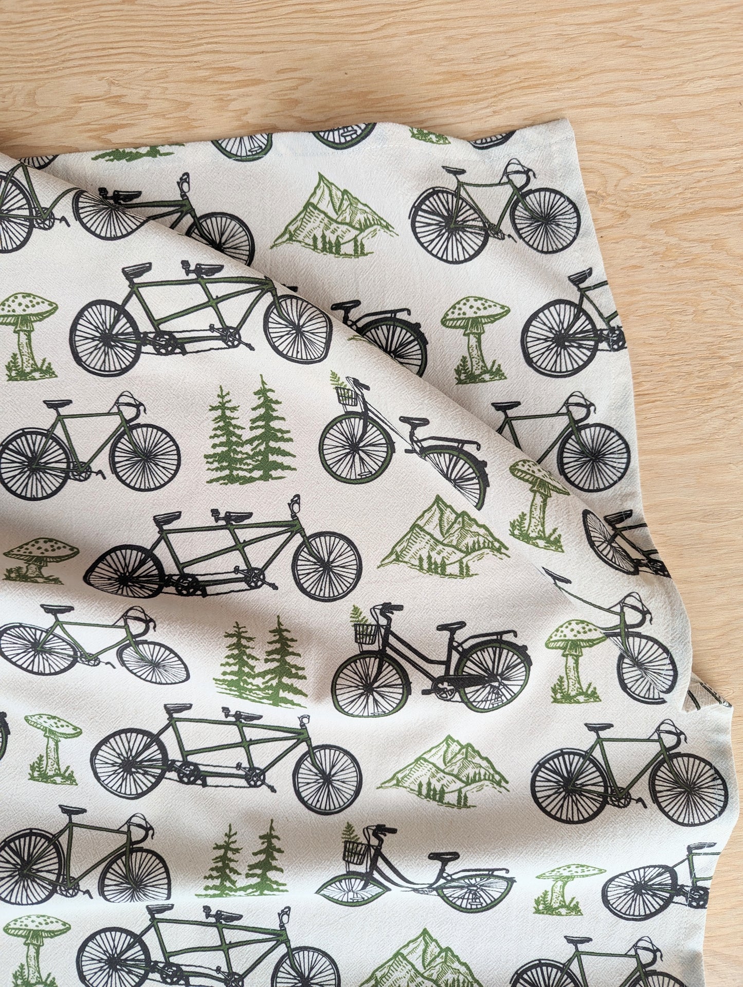 tea towel | bicycle adventure