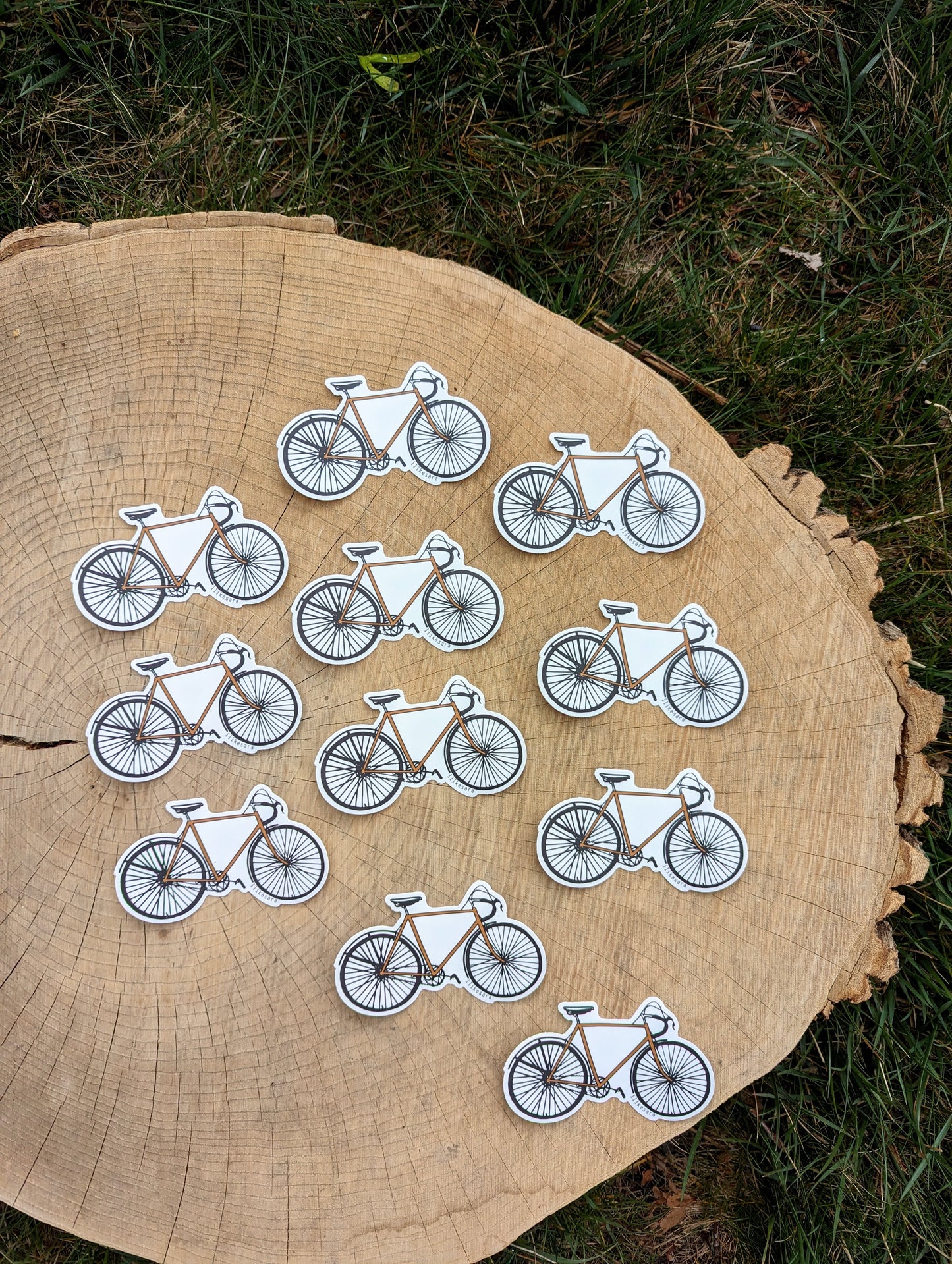 sticker | road bike - waterproof uv-resistant vinyl bicycle decal