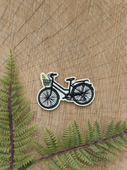 patch | bike with fern