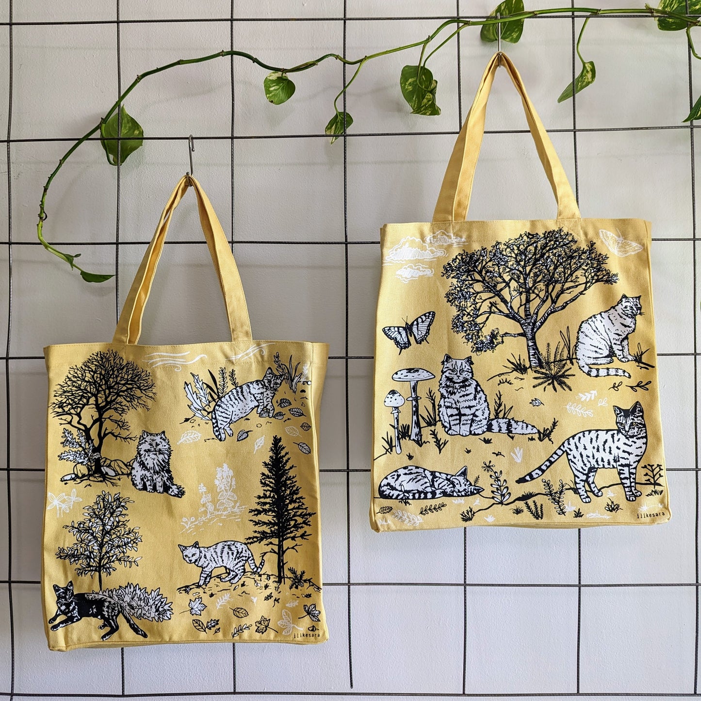 tote bag | outside cats