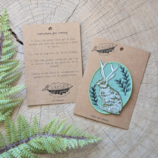 backer card for patches
