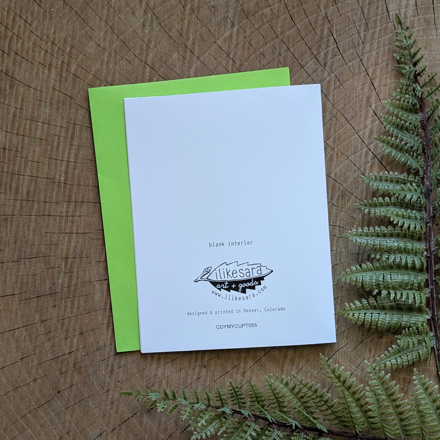 greeting card | you're my cup of tea - friendship flowers