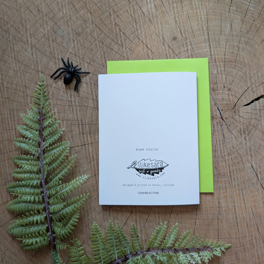 greeting card | Happy Halloween black cats