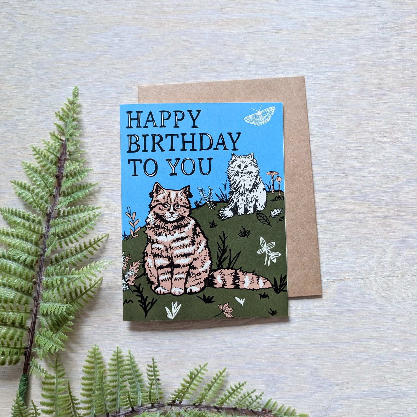 greeting card | happy birthday to you cats