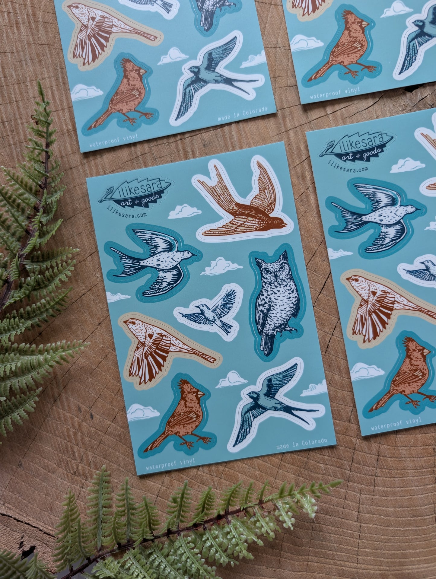 sticker sheet | birds