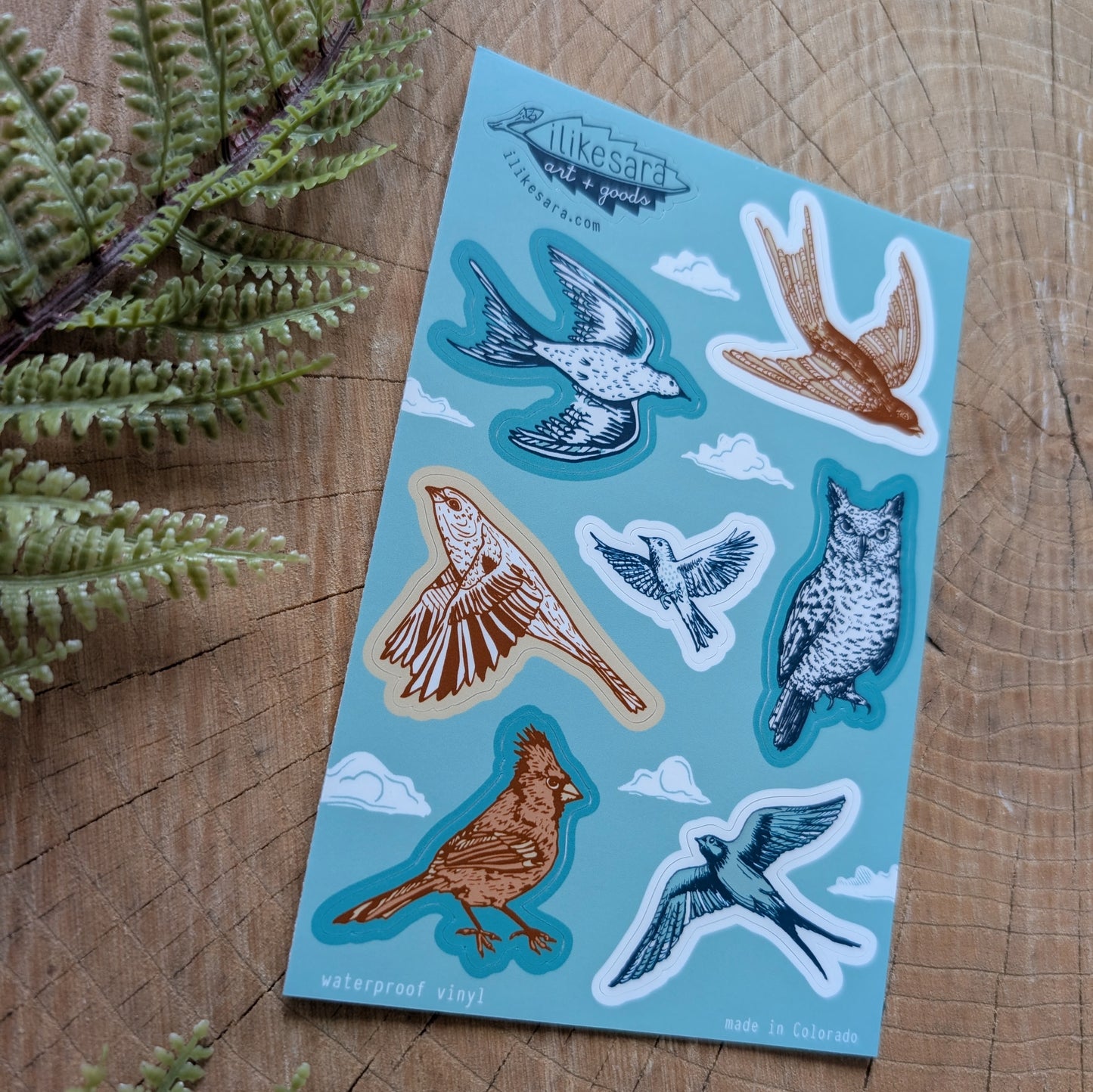 sticker sheet | birds