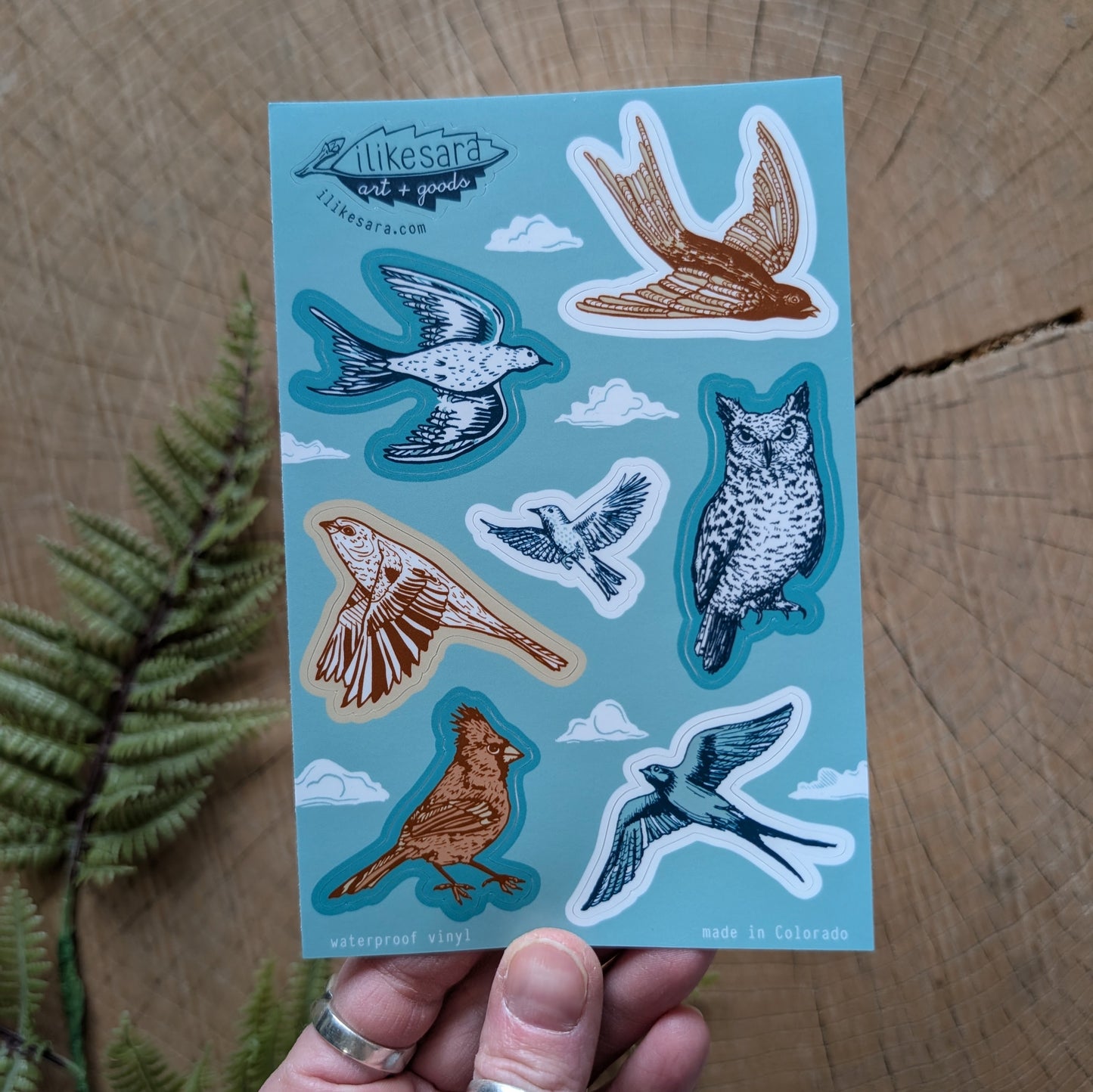 sticker sheet | birds