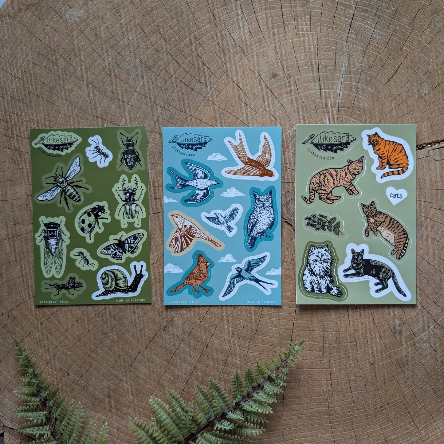 sticker sheet | birds