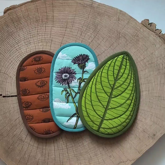 pot holder | eyeball