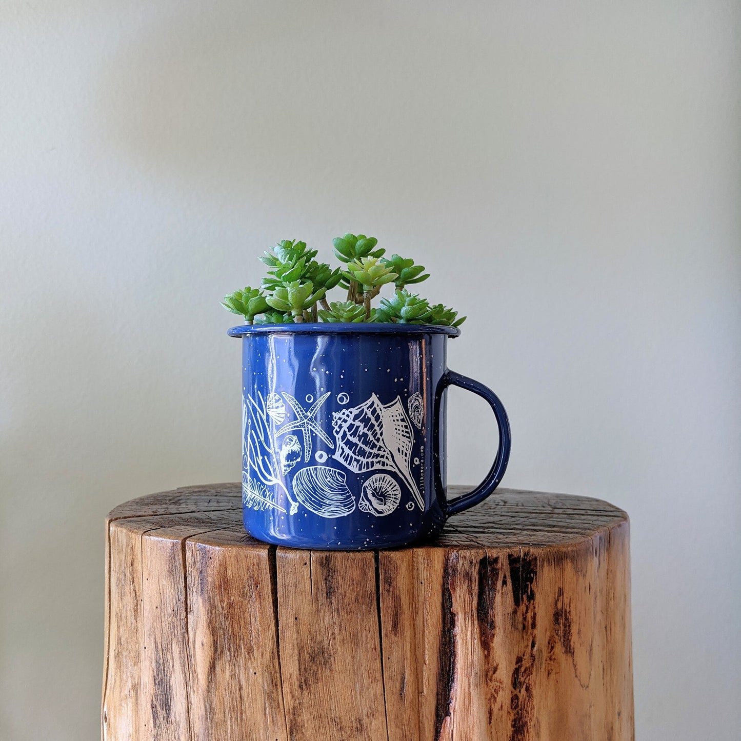 enamel mug | beach forage