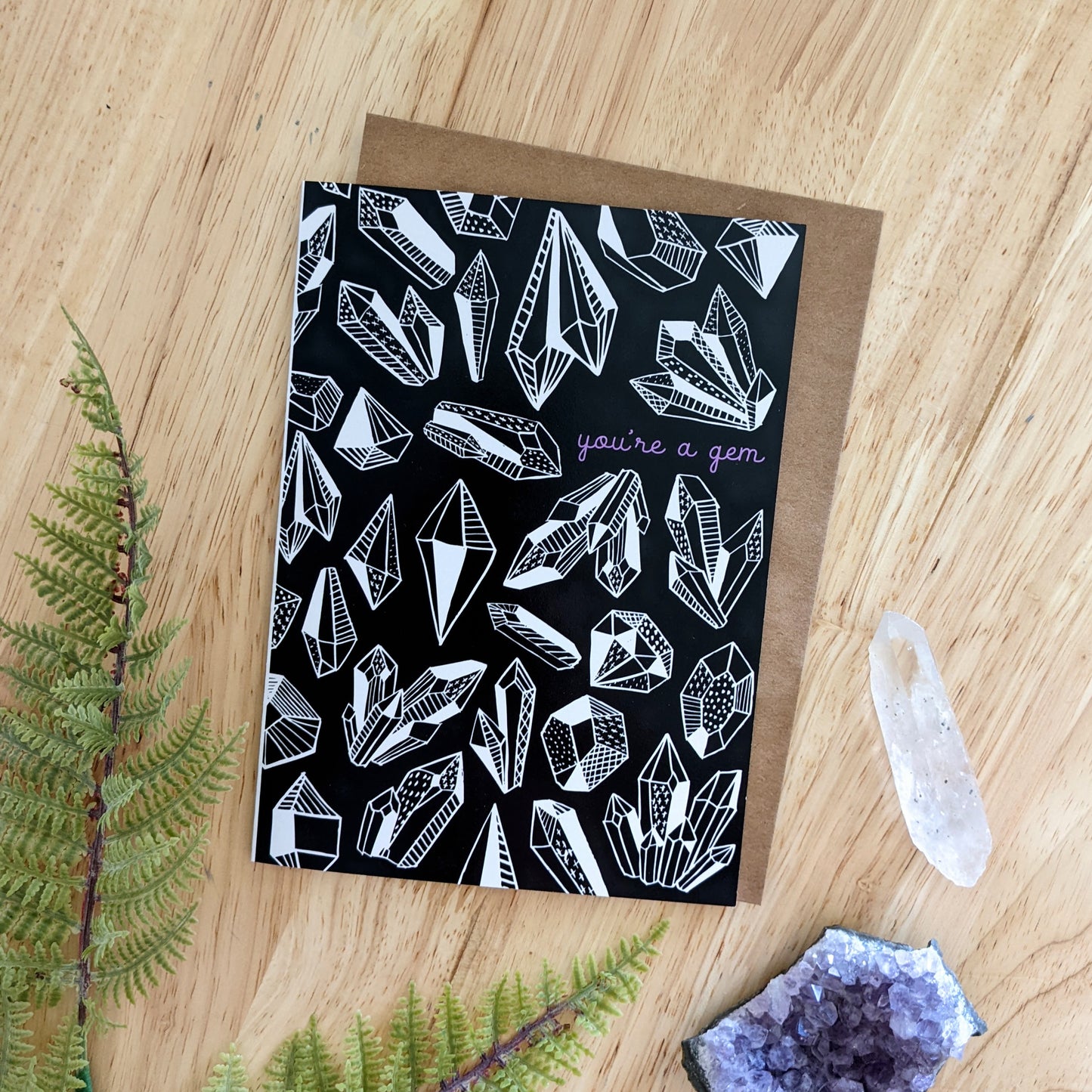 greeting card | you're a gem