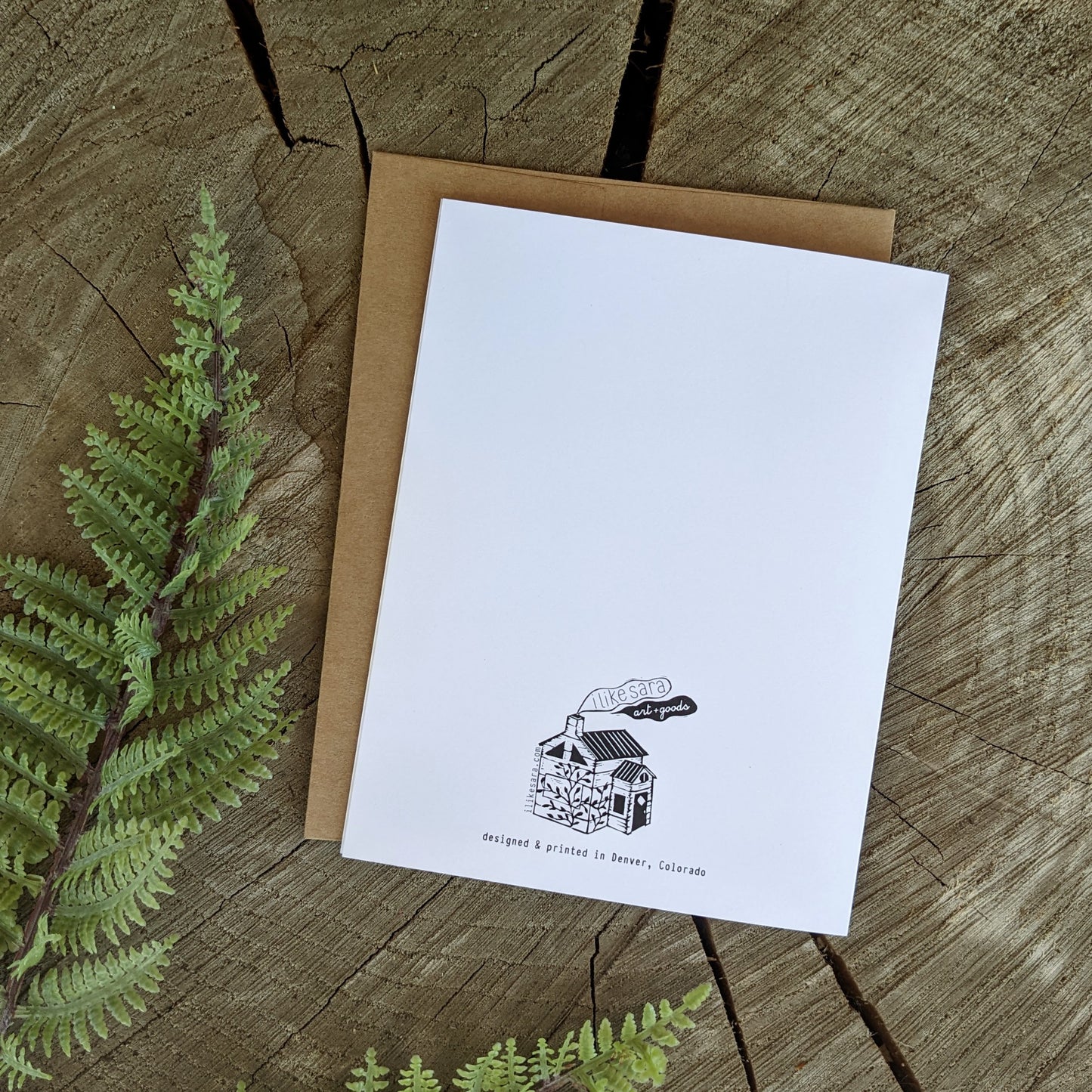 greeting card | pretty poison - anytime friendship flower