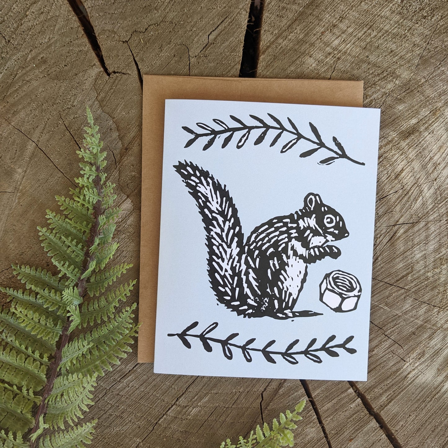 greeting card | squirrel nut