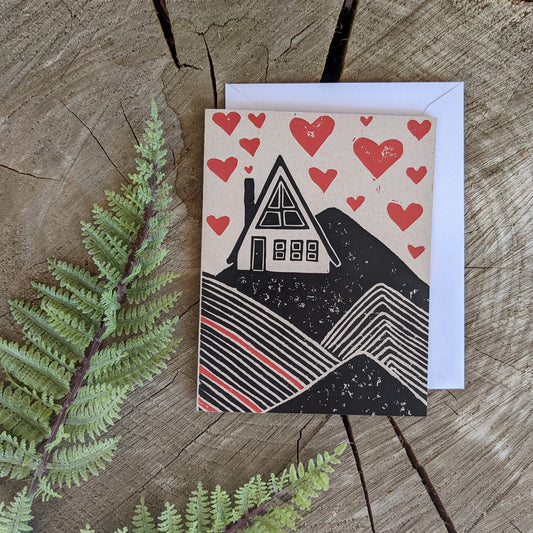 greeting card | cabin love