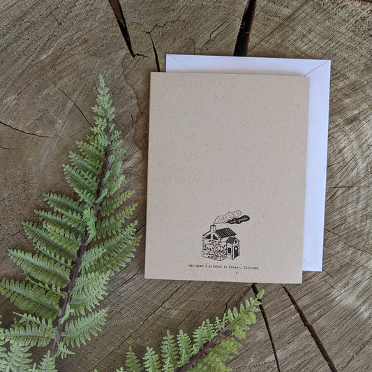 greeting card | cabin love