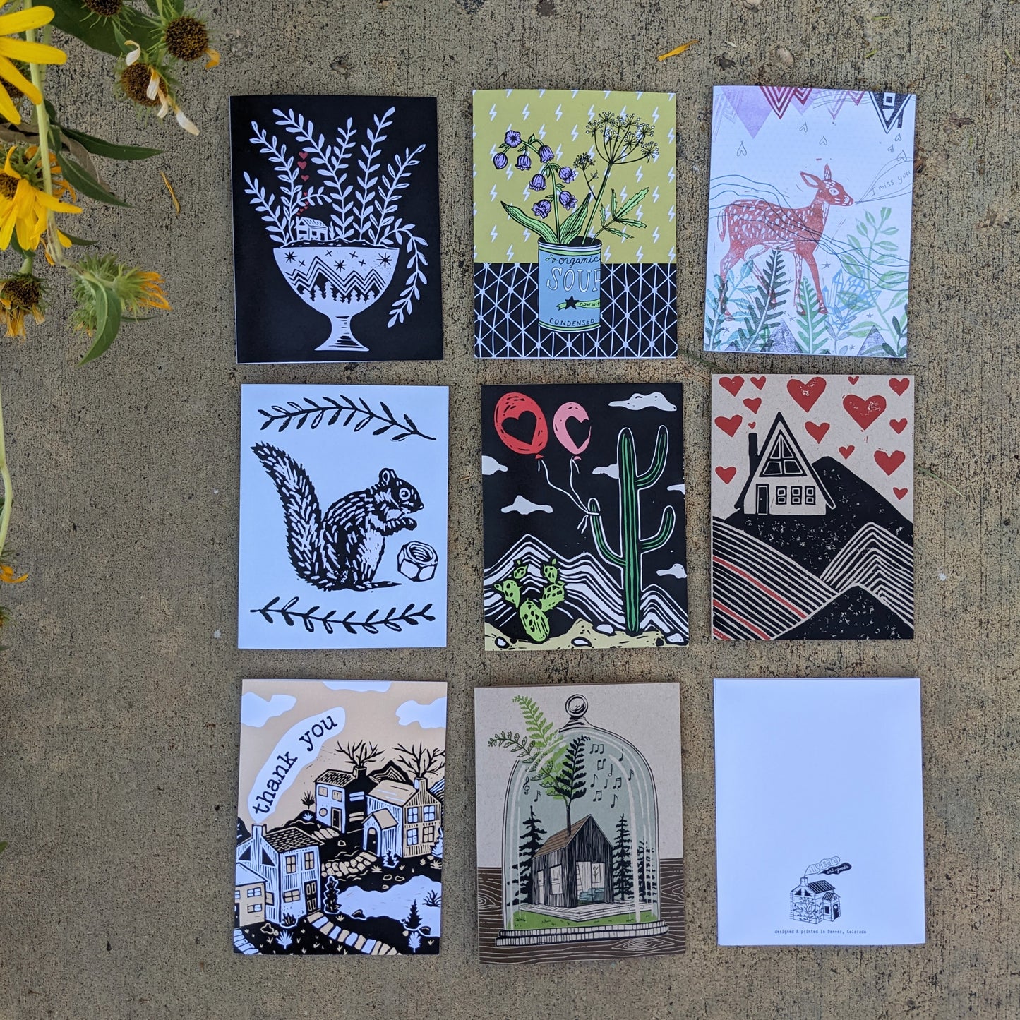 greeting card | squirrel nut