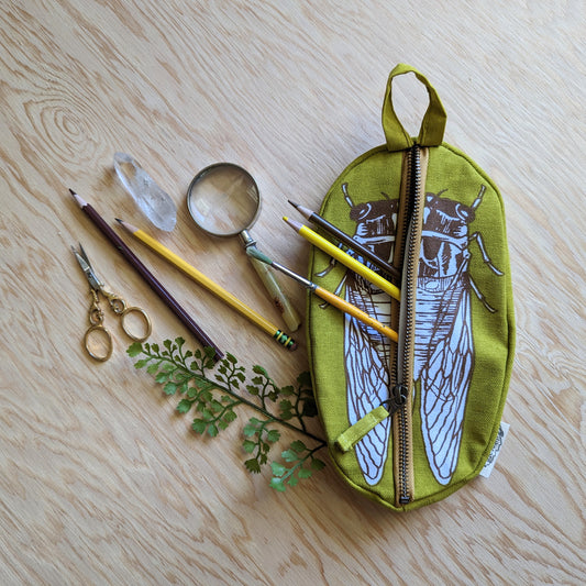 zippered pouch | cicada PRE-ORDER