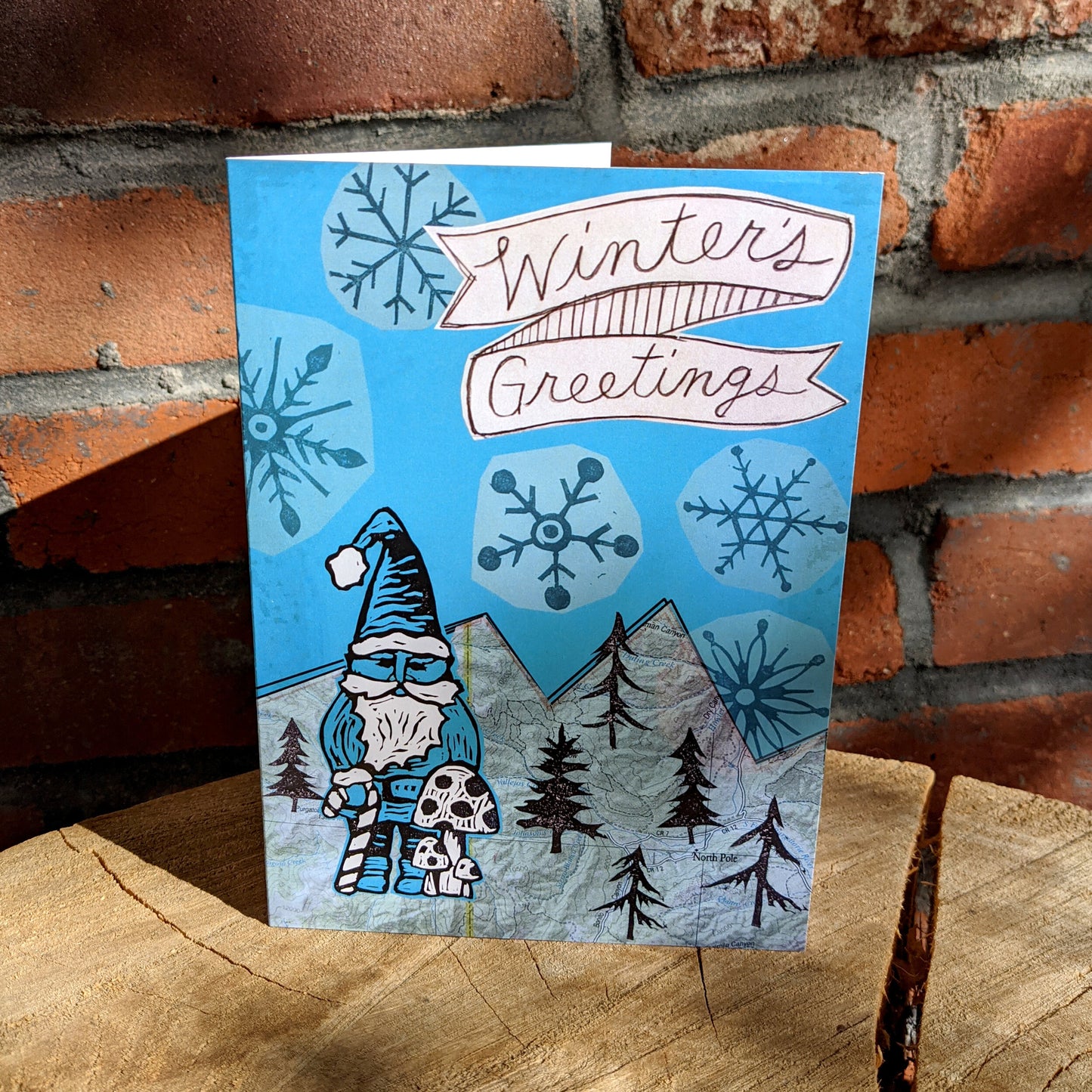 greeting card | winter's greetings