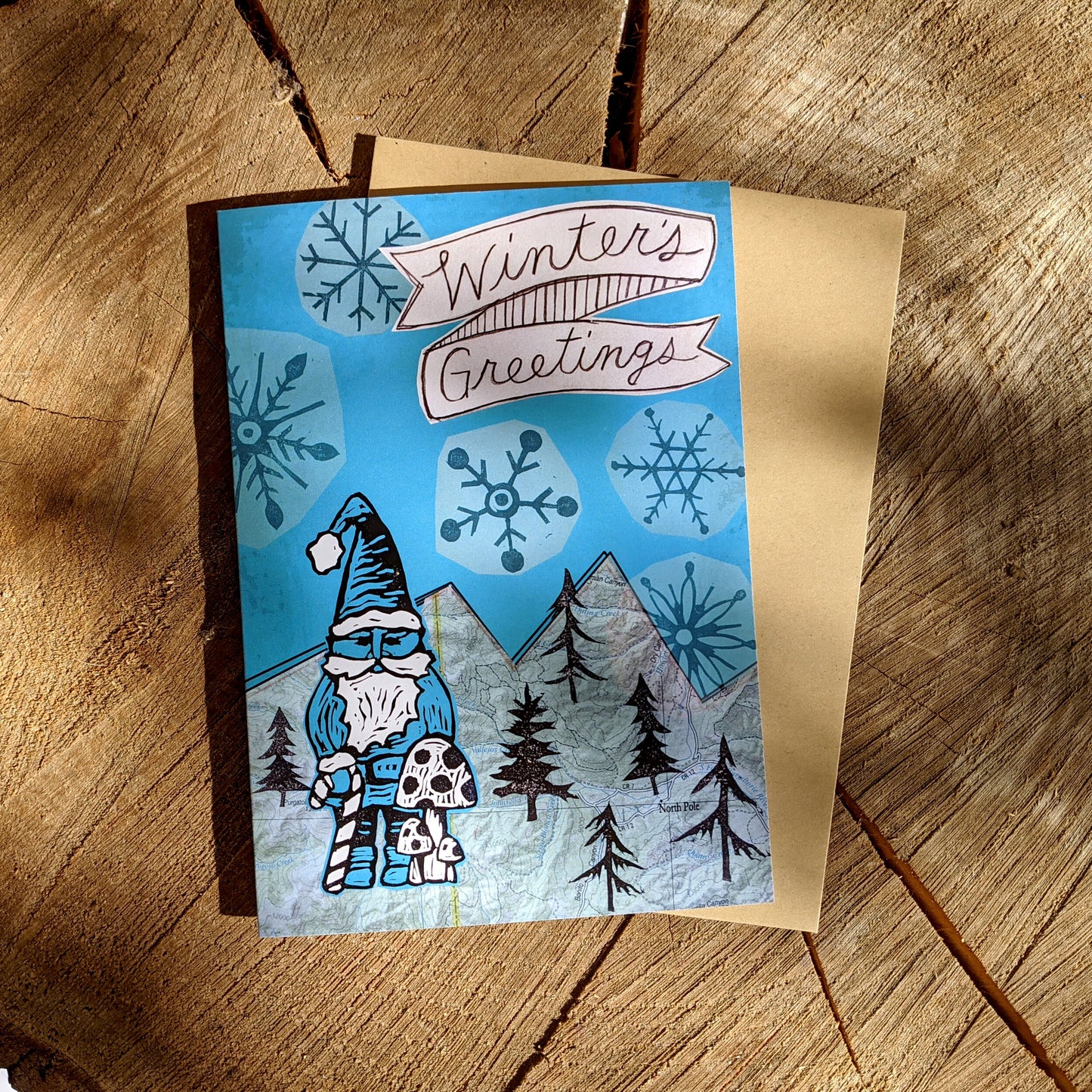 greeting card | winter's greetings