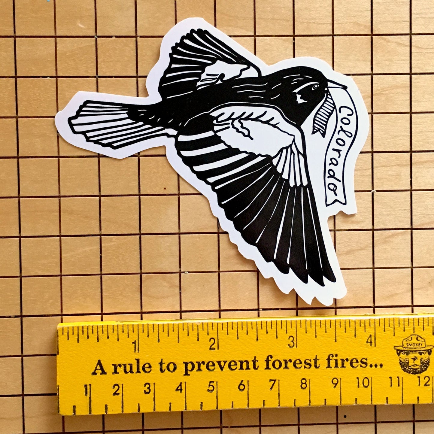 sticker | Colorado lark bunting